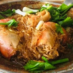 B14-กุ้งอบวุ้นเส้น