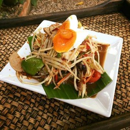 ตำมะละกอไข่เค็ม