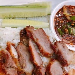 ข้าวหมูย่าง