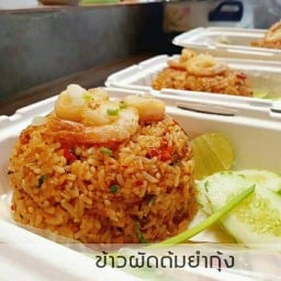 กินกับข้าว@วังหลัง - อาหารตามสั่ง   ข้าวหมูทอด ข้าวไก่ทอด วังหลัง