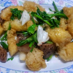 กระเพาะปลาผัดแห้ง (เล็ก)
