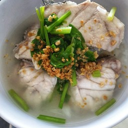ข้าวต้มปลา (เนื้อปลาเก๋า/ปลากะพง)