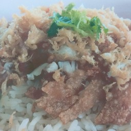 ข้าวมันไก่ทอด