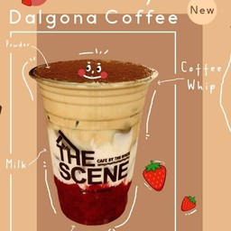 LM Strawberry Dalgona Coffee