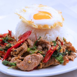 ข้าวกะเพราหมู