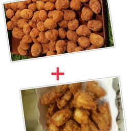 ไก่ป๊อบ + ไก่กรอบ