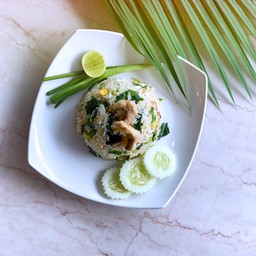 ข้าวผัดปลาสลิด
