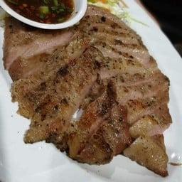 คอหมูย่างGrilled pork neck