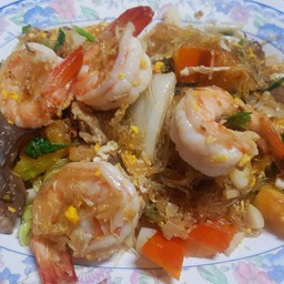 วุ้นเส้นผัดไข่ (ใหญ่)