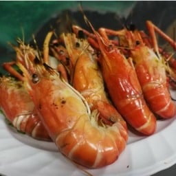 กุ้งก้ามกรามเผา 1 กิโลกรัมGrilled big prawns 1Kg