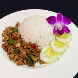 อาหารตามสั่ง กล่องข้าวโอ๊ต