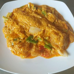 ข้าวปูผัดผงกระหรี่