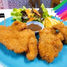 สเต็กปลา(ขนาดจำโบ้)