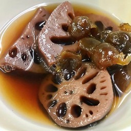 Iced Lotus Root In Longan Syrup