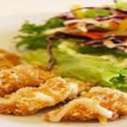 สลัดหมูทอด