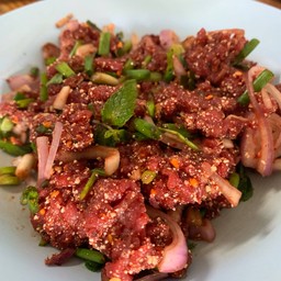 ก้อย หมู ดิบ
