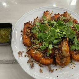 กุ้งทอดกระเทียม