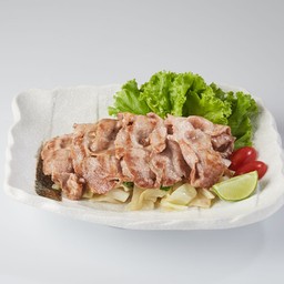 สเต็กหมูสไลด์