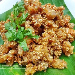 เอ็นไก่ทอด Fried chicken tendons