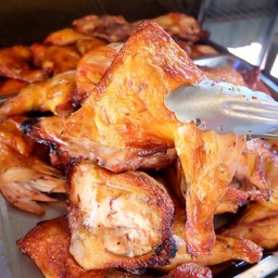 ไก่ย่างนมสด ครึ่งตัว