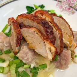 เกี๊ยวแห้งเป็ด