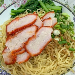 บะหมี่แห้งหมูแดง