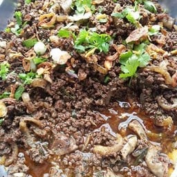 ลาบหมูสุก
