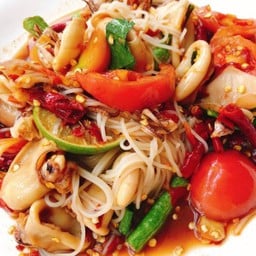 ตำหมึกขนมจีน