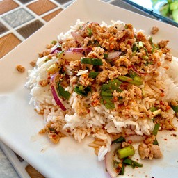 ข้าวราดลาบอีสาน_dv
