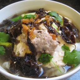 ต้มจืดสาหร่ายหมูสับ