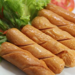 ไส้กรอกทอด