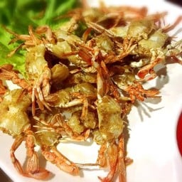 ปูกะตอยทอดกรอบdeep fried baby crab