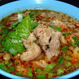 ต้มแซ่บ (เนื้อสด)