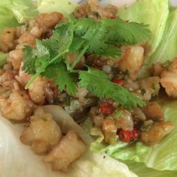 กุ้งผัดพริกเกลือ