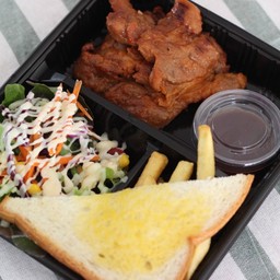 สเต็กหมู BBQ