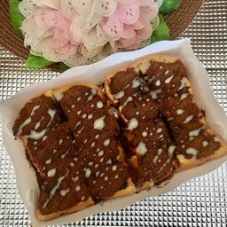 ขนมปังปิ้ง (โอวัลติน+นมข้น)