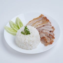 ข้าวสันคอหมูย่าง