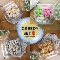 Greedy bear : snack box ถนน ดุสิต