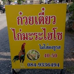 ก๋วยเตี๋ยวไก่มะระไฮโซ