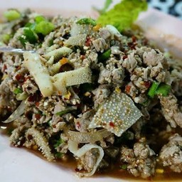 ลาบเนื้อ (ลาบสุก)