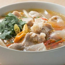 ต้มแซ่บหมู