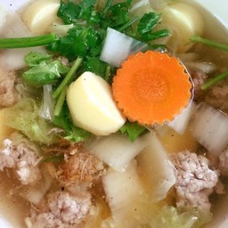 ต้มจืดเต้าหู้หมูสับ