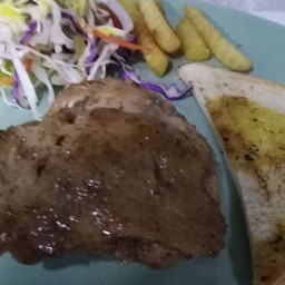 สเต็กไก่พริกไทยดำ