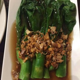 คะน้าฮ่องกง ราดน้ำมันหอย