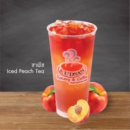 ชาพีช 22oz.
