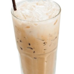 กาแฟเย็นตาลอ่อน