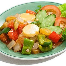 ผัดเปรี้ยวหวานเต้าหู้