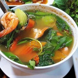 แกงเลียงกุ้งสด