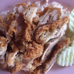 ข้าวมันไก่ทอด