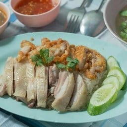 ข้าวมันไก่ตอน+ไก่ทอด